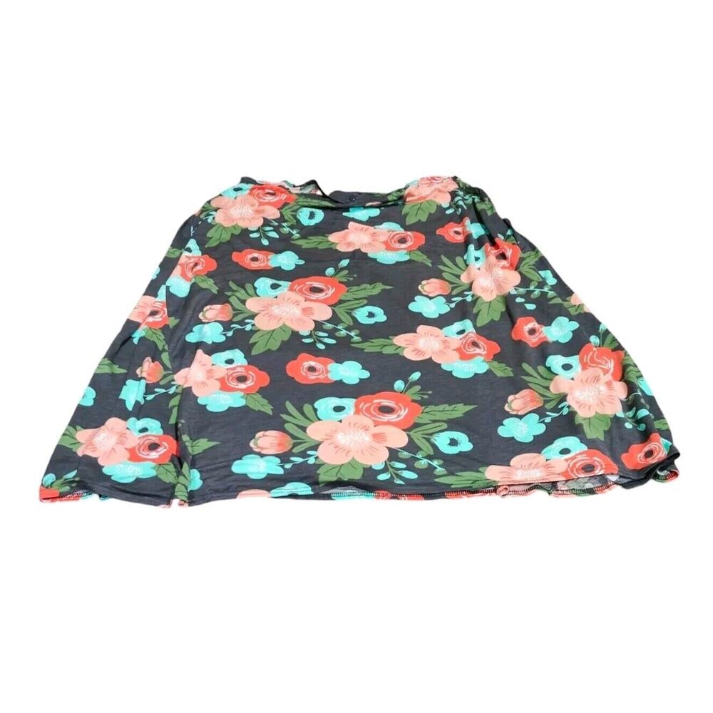 4 in 1 Infinity Nursing Scarf Go by Goldbug Gray/Floral Breastfeeding Cover